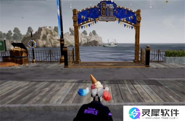 绝地求生八周年游轮位置介绍