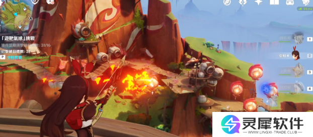 原神游靶气球花羽会隐藏成就怎么完成 原神游靶气球花羽会隐藏成就挑战攻略