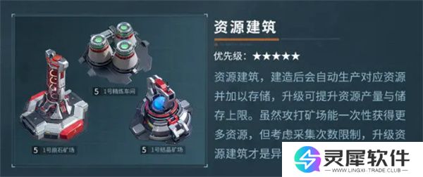群星纪元不同设施具体作用介绍说明