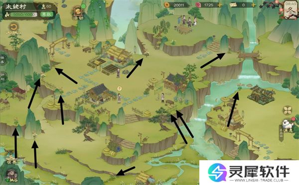 桃源记2太姥村精卫放置点位分享