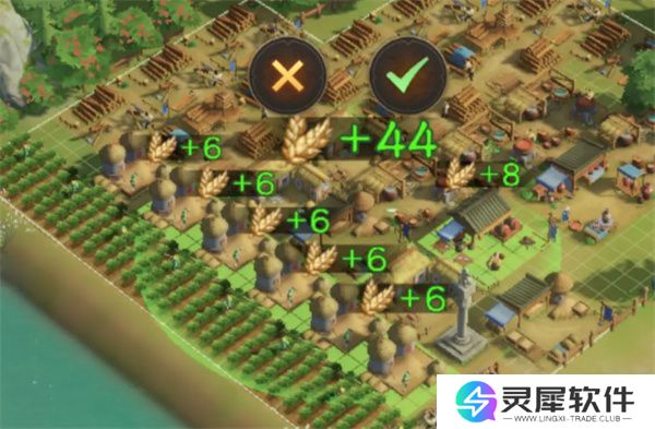 偃武不同建筑摆放思路介绍说明