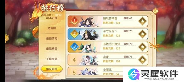 武娘手游团队副本玩法攻略技巧分享